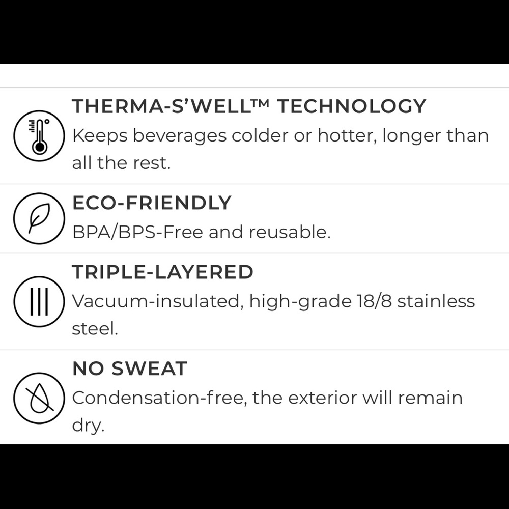 💦 S'WELL 'Birds of Paradise' Insulated Stainless Steel Water Bottle - Picture 4 of 5